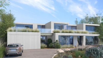 620 Adelaide Drive, Santa Monica, CA: Street façade (rendering)