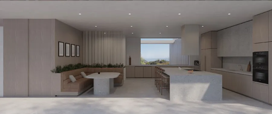 620 Adelaide Drive, Santa Monica, CA: Kitchen (rendering)